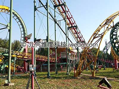 通过三维激光扫描形成的三维数据，可用于运动仿真模拟、碰撞模拟、等虚拟现实的应用。